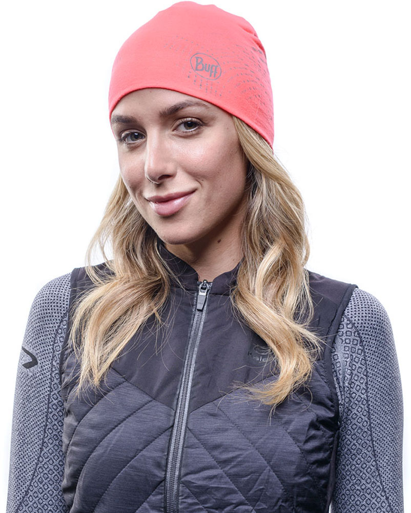 Buff バフ 帽子 ハット MICROFIBER REVERSIBLE HAT R-SOLID CORAL PINK 336453