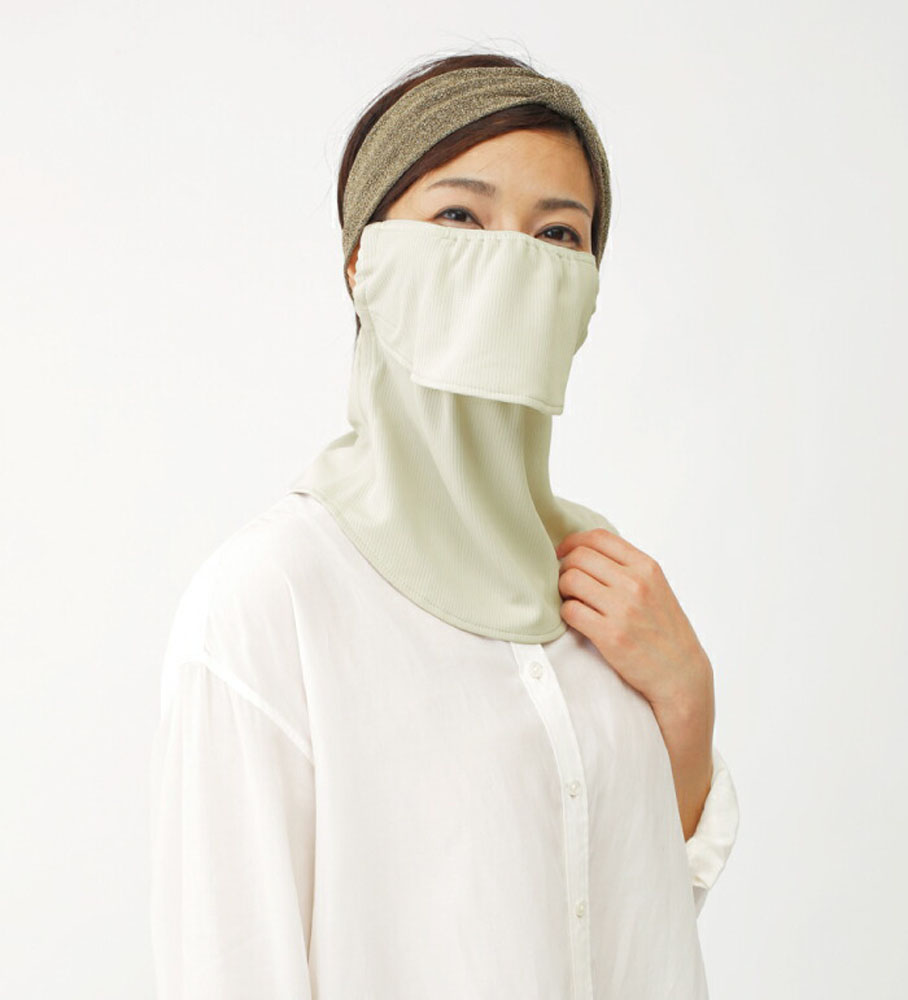 フェイスカバー フェイスガード マスク ヤケーヌスタンダード 日焼け防止 UVカット 550