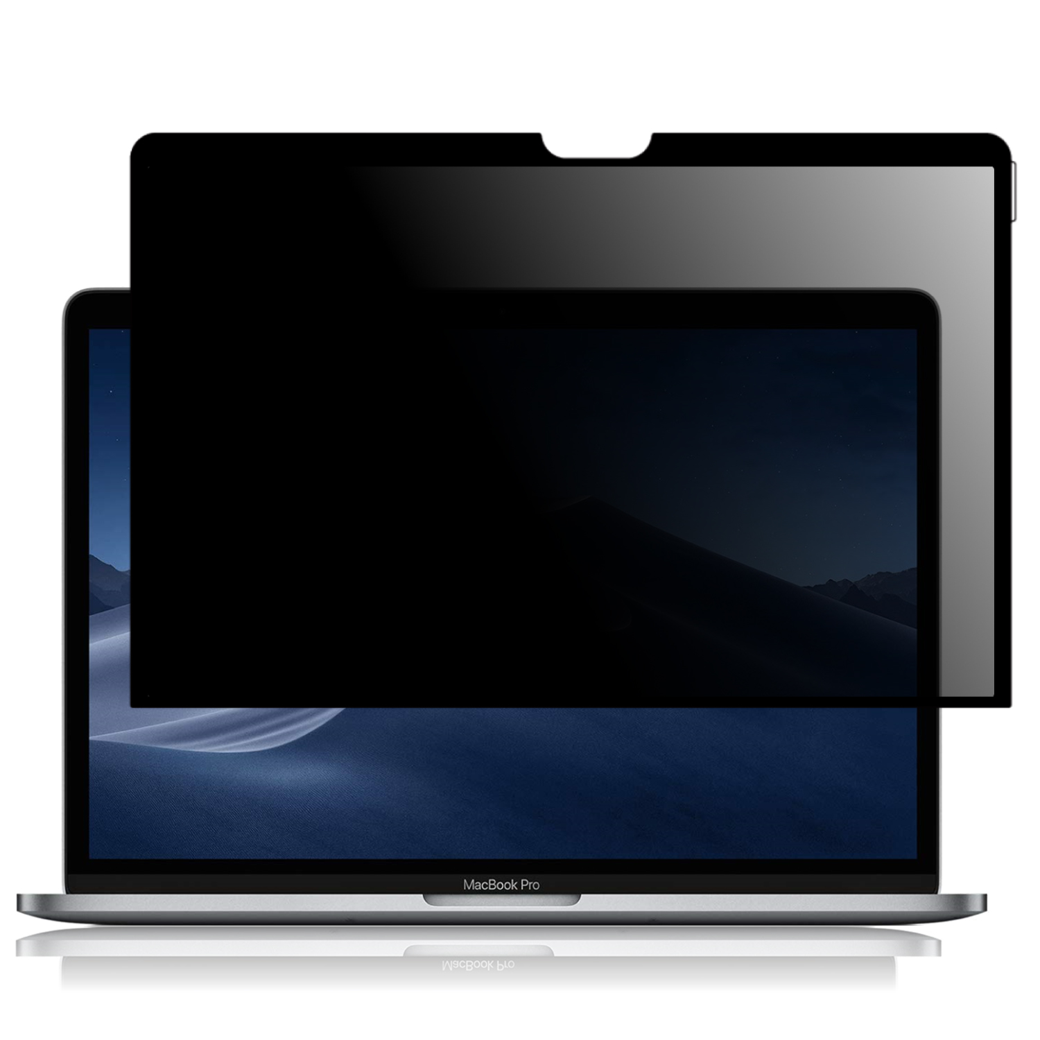 LOE 覗見防止フィルム macbook air pro 13 15 14 16 ブルー