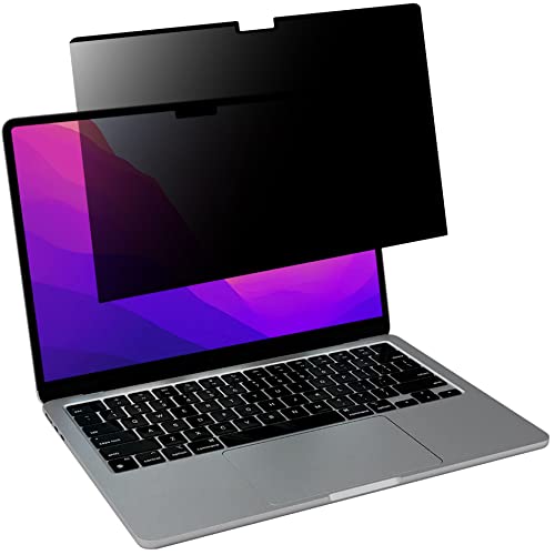 LOE 覗見防止フィルム macbook air macbook pro 13 macbook air 15 macbook pro 16 macbook pro 14 ブルーライトカット 保護フィルム フィルター マグネット式｜loe｜04