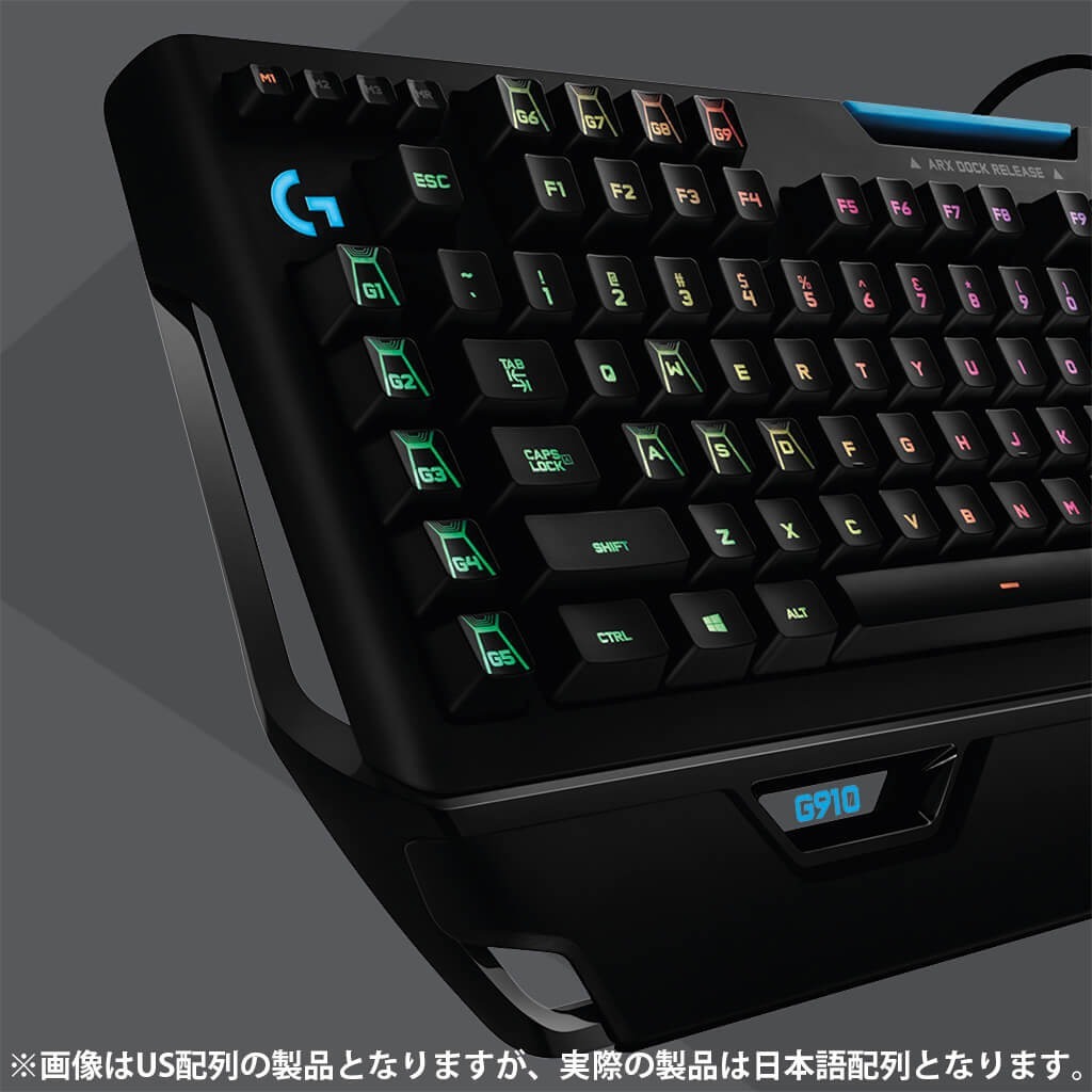 Sale Logicool G ゲーミングキーボード 有線 G910r タクタイル メカニカルキーボード 日本語配列 Lightsync Rgb パームレスト G910 Spectrum 国内正規品 ロジクール公式ストア 通販 Paypayモール