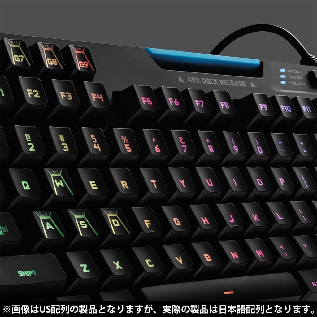 ゲーミング キーボード Logicool G 有線 G910r タクタイル メカニカルキーボード 日本語配列 LIGHTSYNC RGB パームレスト  G910 Spectrum 国内正規品 :4943765044062:ロジクール公式ストア - 通販 - Yahoo!ショッピング