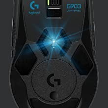 ゲーミング マウス Logicool G 無線 G903h HEROセンサー LIGHTSPEED