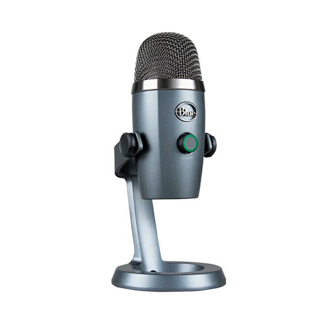 USB コンデンサー マイク Logicool G Blue Yeti Nano BM300SG BM300BK 高品質 Shadow Gray  イエティ ナノ BM300 ストリーミング 配信 PS4 正規品 2年間無償保証