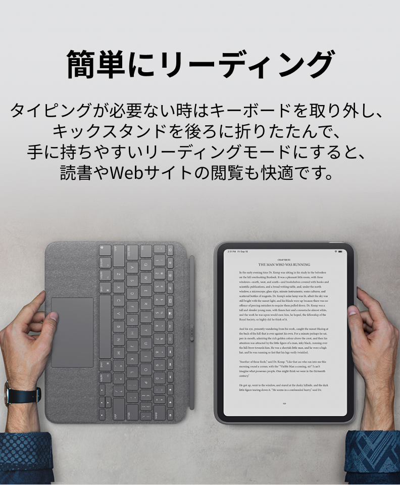 新製品 ロジクール iPad 10.9インチ 最新 第10世代対応 トラックパッド