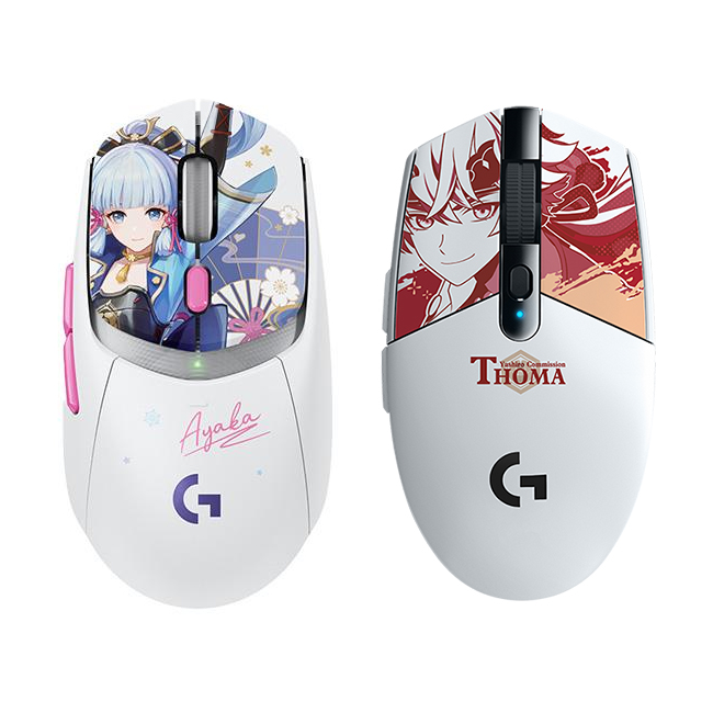 Logicool G ワイヤレス ゲーミングマウスセット [ G309 神里綾華 特別モデル+G304 原神 特別モデル ] 神里綾華ノベルティセットプレゼント | ロジクールG | 02
