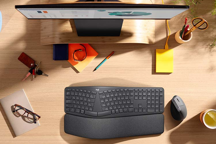 【美品】Logicool キーボード ERGO K860（保証書付き） ロジクール ERGO K860 レビュー！Logicool初のエルゴノミック