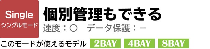 連結させずに個別で管理