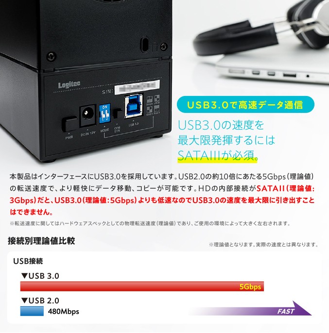 34％割引大きな取引 外付けHDD 3TB×2台 USB3.1 Gen1(USB3.0) WD Red Plus搭載 RAID対応 日本製 ロジテック  LHD-2BRH60U3R【受注生産】 ロジテックダイレクト限定 外付けハードディスク、ドライブ パソコン周辺機器  スマホ、タブレット、パソコン-INTERCONTACTSERVICES.COM