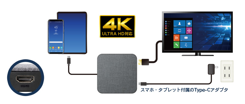 ドッキングステーション iPhone 15 対応 HDD USB Type-Cx1USBPD100W USB 3.2 Gen1・USB 3.1  Gen1x2 ハブ HDMIタイプA HDD1TB LHD-DHU010PD ロジテック