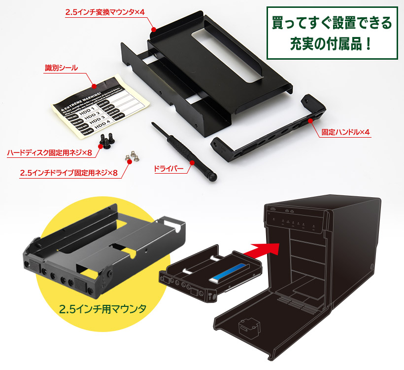 Logitec Type-C対応 HDDケース 3.5インチ 2.5インチ SSD (台用) USB3.2(Gen2) ガチャベイ ハードデ