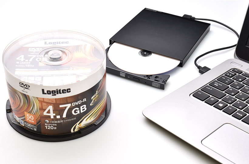ロジテック 16倍速対応 DVD-R 50枚入り 4.7GB CPRM対応 1回記録用 録画用 120分 記録メディア スピンドルケース  LM-DR47VWS50W