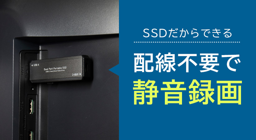ロジテック SSD 250GB 外付け 高速 type-C type-A 両対応 テレビ録画