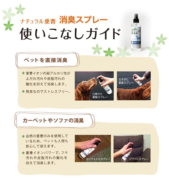 アイテム合同会社 ナチュラル重曹シリーズ ナチュラル重曹消臭スプレー 犬用 詰替用 毎週更新 0ml