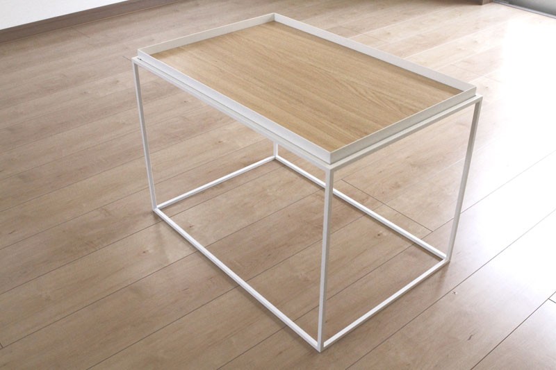 サイドテーブル おしゃれ トレイテーブル アイアン 完成品 日本製 ソファ ソファー用 北欧 ソファ用テーブル ベッド ナイトテーブル カフェテーブル