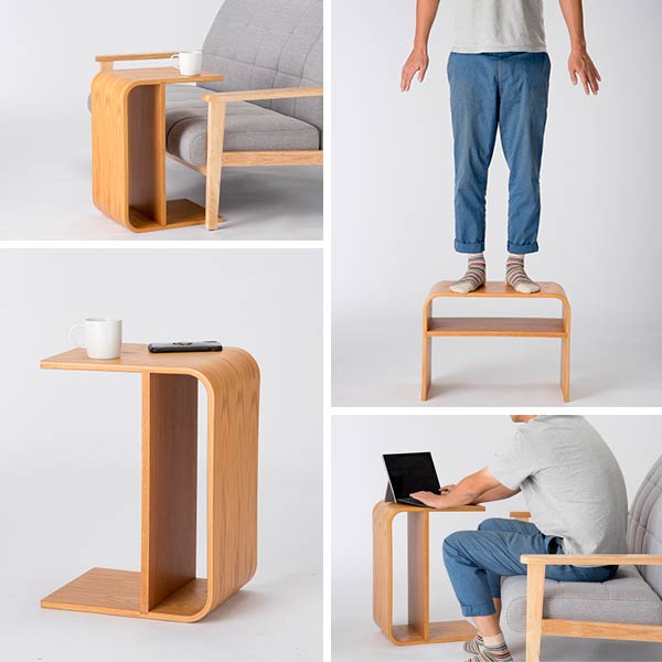 サイドテーブル おしゃれ 木製 ソファ ソファー用 北欧 ソファ用