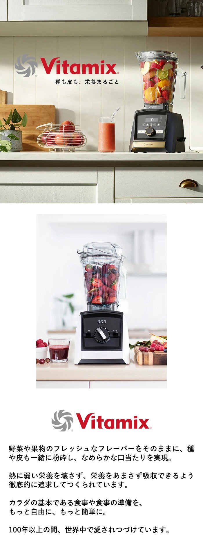 Vitamix（バイタミックス） Vitamix V1200i 2.0L 10年保証 正規販売店