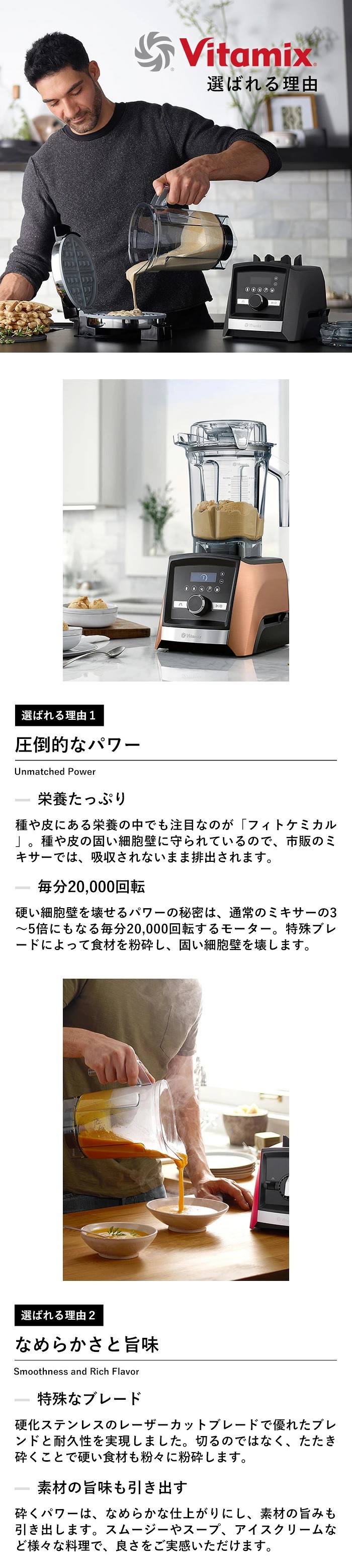 Vitamix（バイタミックス） Vitamix V1200i 2.0L 10年保証 正規販売店