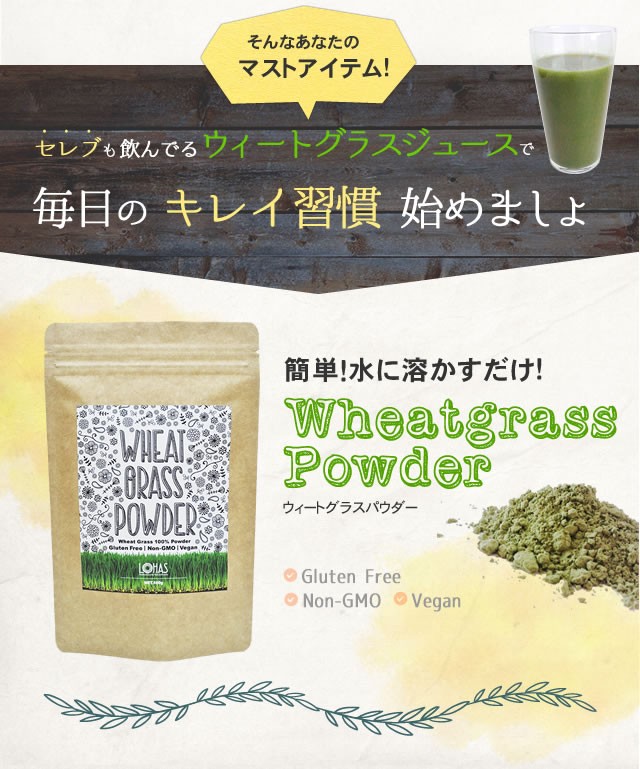 メール便 有機jas認証 オーガニック ウィートグラスパウダー 100g Wheatgrass Powder オーガニック ローフード Lohas 通販 Yahoo ショッピング
