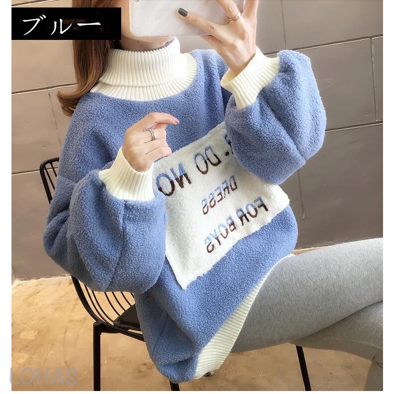 激安通販 パーカー レディース ボアパーカー もこもこ あったか フリースパーカー 秋冬 アウター フリース もこもこパーカー ボアアウター ガウンパーカー パーカー カラー ブルー Leauduvalenciennois Fr