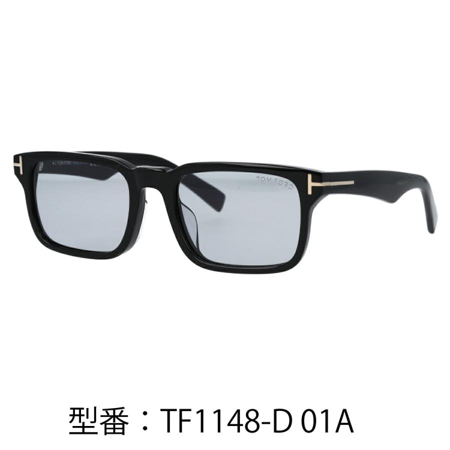 TOM FORD◆ スクエアラウンドサングラス Black TOM FORD EYEWEAR トムフォード サングラス スクエア型 ブラック