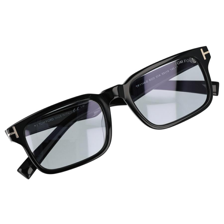 TOM FORD ブラック スクエア サングラス TOM FORD EYEWEAR トムフォード サングラス スクエア型 ブラック