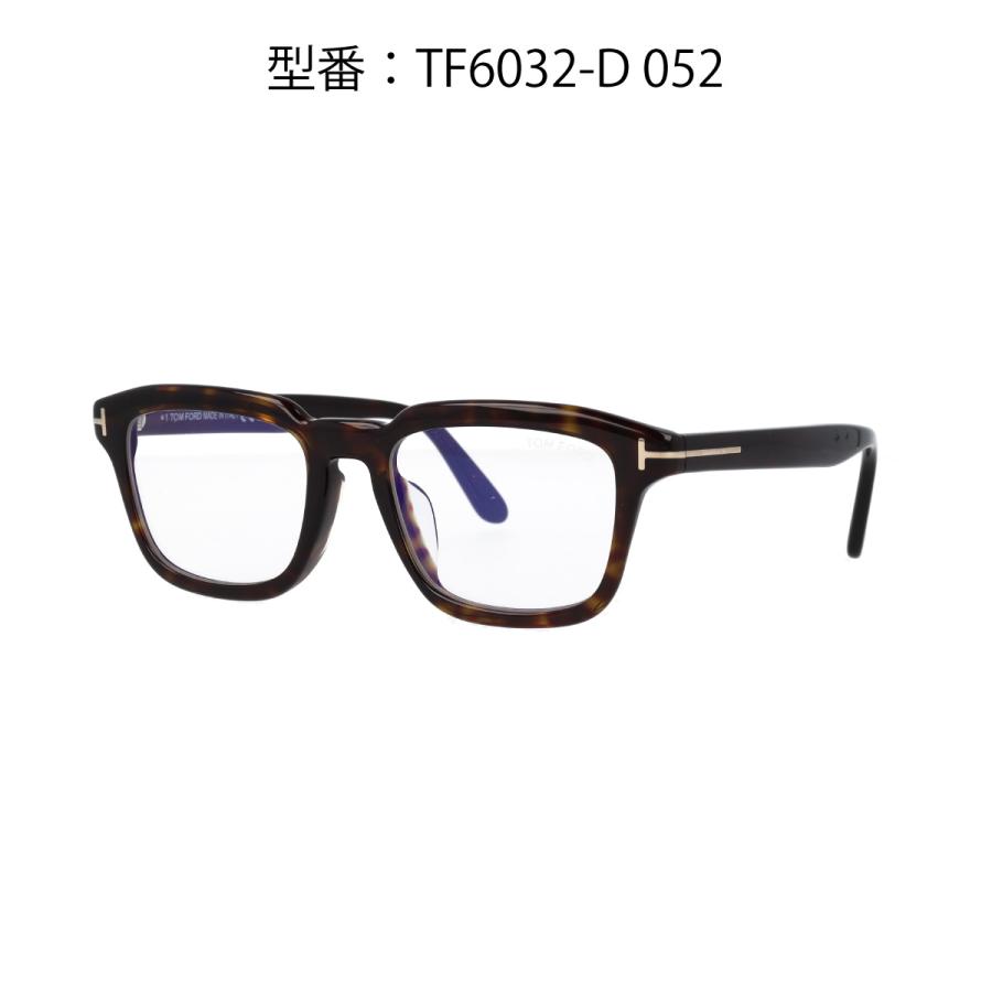 ト*ー様 TOMFORD トムフォードTF432F 52G BEAU ウェリント TOM FORD EYEWEAR トムフォード メガネ ウェリントン TF6032-F-B