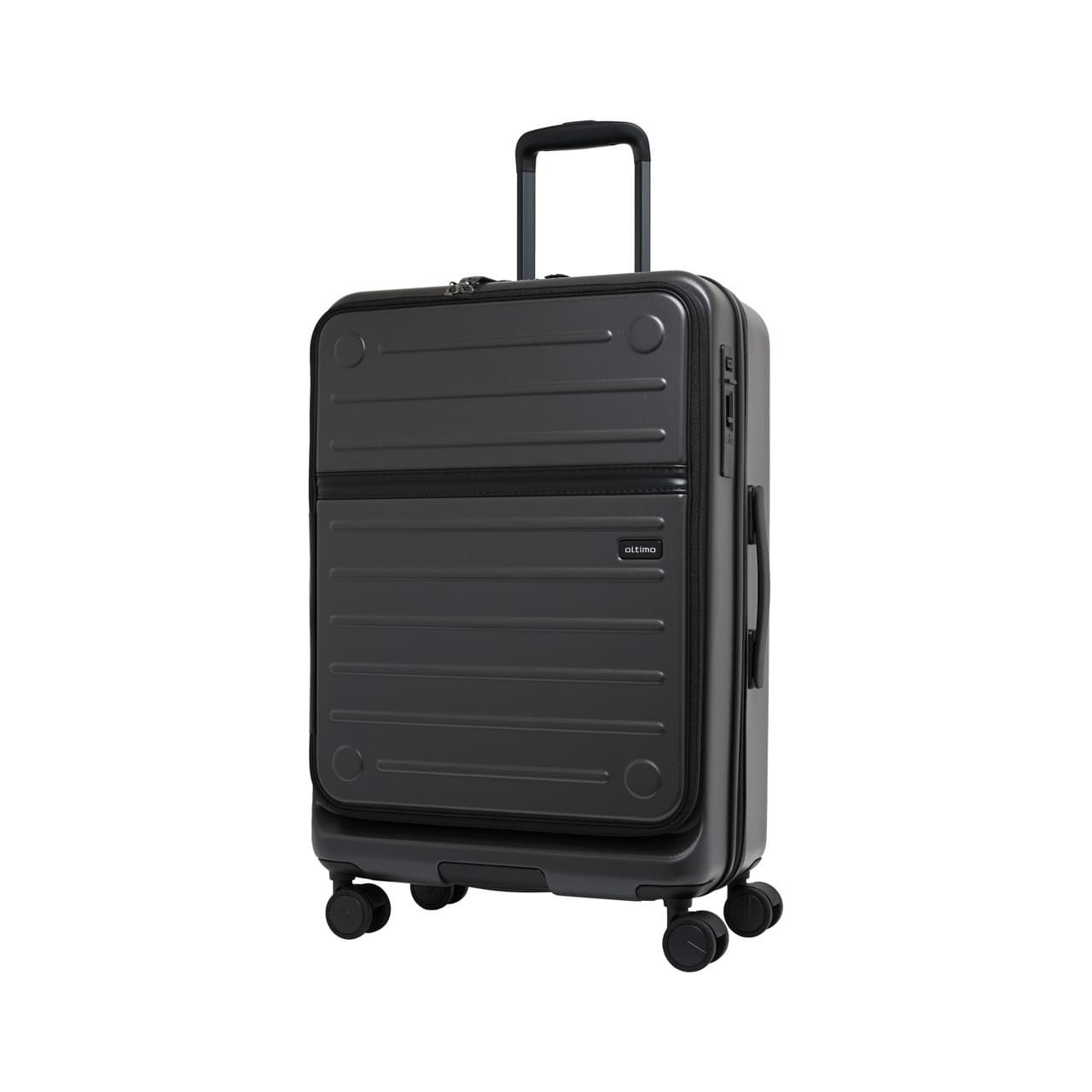 【リニューアル】oltimo オルティモ OT-0857-60N スーツケース キャリーケース Mサイズ 63L ストッパー付 フロントオープン 静音 日乃本キャスター 5泊6日の画像