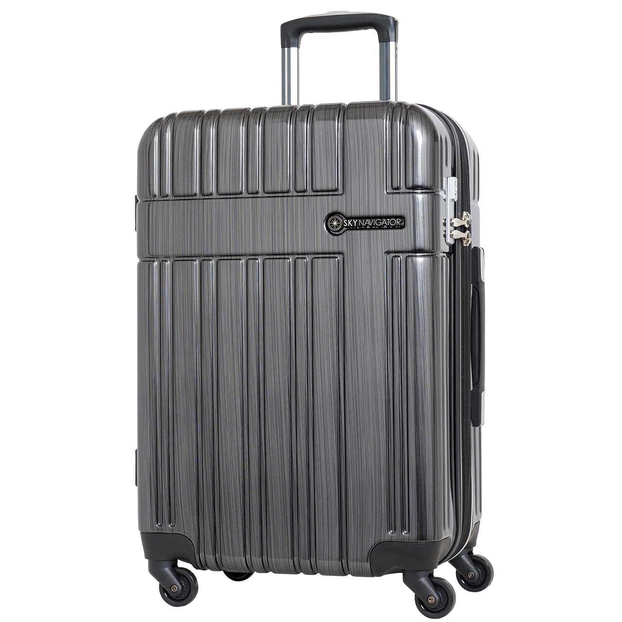スーツケース M 4泊5日 キャリーケース 中型 おしゃれ 拡張 旅行 かわいい トラベル ビジネス スカイナビゲーター SK-0835-56