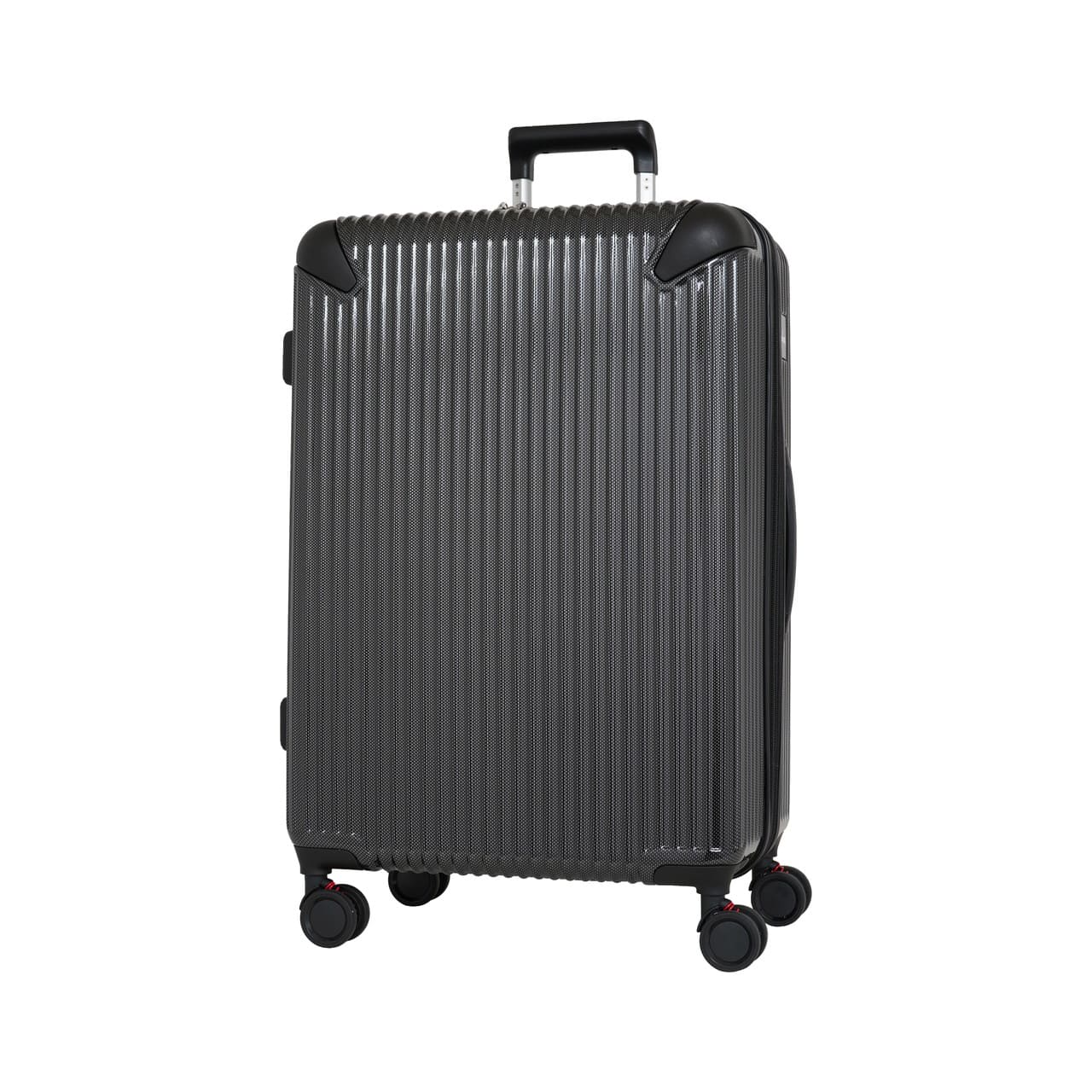 スーツケース Lサイズ 7泊以上 1週間 キャリーケース 拡張 77L 85L 静音 軽量 ダブル ファスナー 旅行 ビジネス トラベル スポルディング