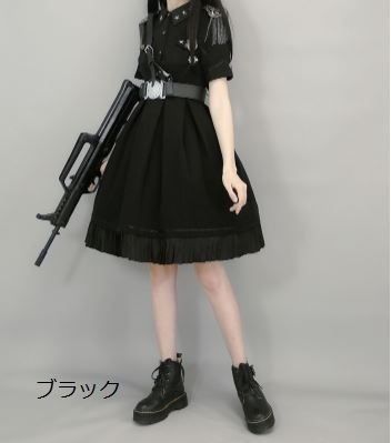 ワンピース 5色 春秋 パンク カジュアル ミリタリー ショート丈 ミディアム丈 ひざ丈 ひざ上丈 大きいサイズ サイズ豊富 半袖 ペンシル すっきり 美シルエット Loli3479 Luxury ラグジュアリ 通販 Yahoo ショッピング