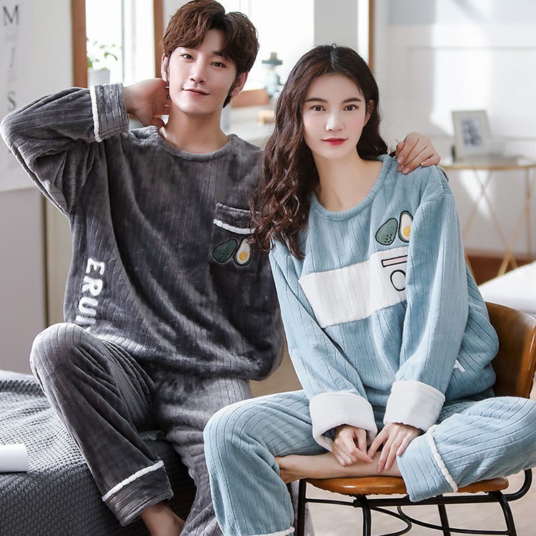 ルームウエア ペア カップル ふわふわ お揃い 防寒 大きいサイズ レディース ナイトウエア あったか メンズ パジャマ もこもこ ベアルック