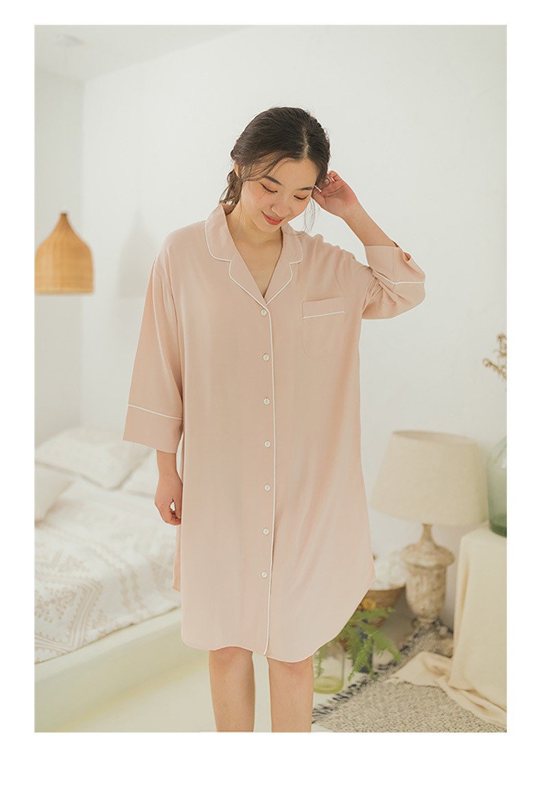 春夏新作 ルームウェア パジャマ レディース 寝巻き 女性用 半袖 部屋着 寝間着 前開き 可愛い ゆったり セットアップ おしゃれ ワンピース Lu 15 Loloヤフーショップ 通販 Yahoo ショッピング