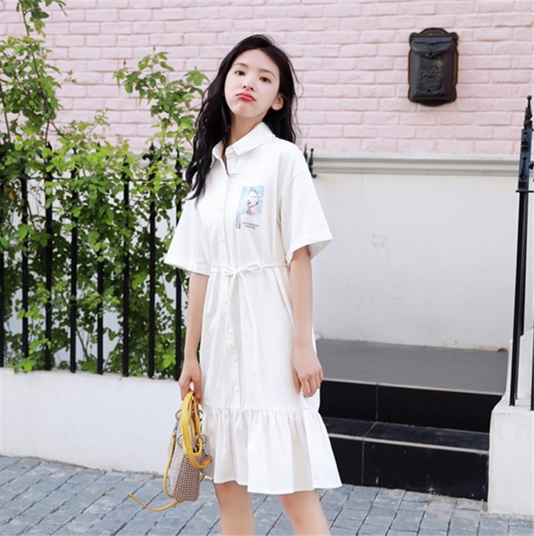 誠実 ワンピースホワイトレディース白ワンピース夏ワンピース可愛い膝丈ひざ丈韓国風半袖白着痩せオシャレ夏チュールワンピ新作 ワンピース サイズ S