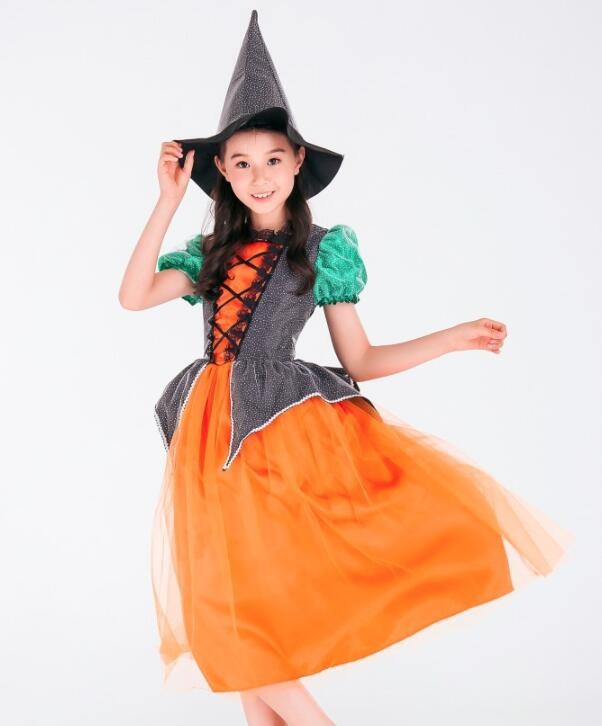 ハロウィン コスプレ コスチューム 仮装 子供 衣装 魔女 精霊 お嬢様 キッズ ワンピース ステージ イベント Halloween 女児 女の子 Cosplay 発表会 Xw Yc48 Loloヤフーショップ 通販 Yahoo ショッピング