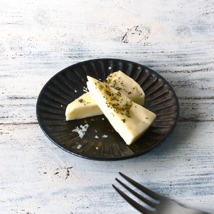 しのぎ彫り 6color 小皿 9.6cm 豆皿 醤油皿 薬味皿 おしゃれ お皿 皿