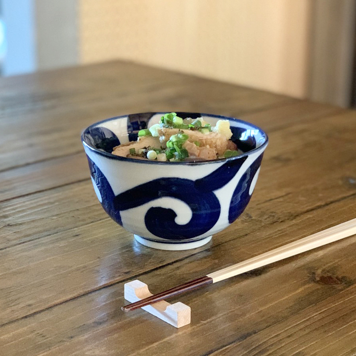 唐草 染付 和食器 多用丼 麺鉢 うどん鉢 美濃焼 どんぶり 丼ぶり 食器 おしゃれ カフェ風 カフェ食器 日本製  :ka-nat-buk:窯元ロングアイランド - 通販 - Yahoo!ショッピング