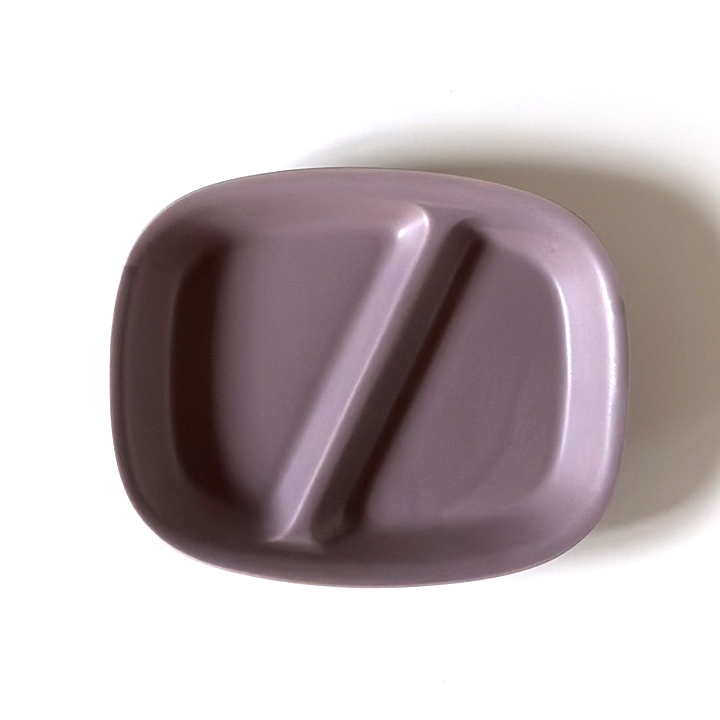 ランチプレート 四角 仕切り皿 21cm 16color 陶器 子供 食器 おしゃれ お皿 仕切りプレート 皿 仕切り 取り皿 美濃焼き 日本製 食洗機対応 | ブランド登録なし | 15