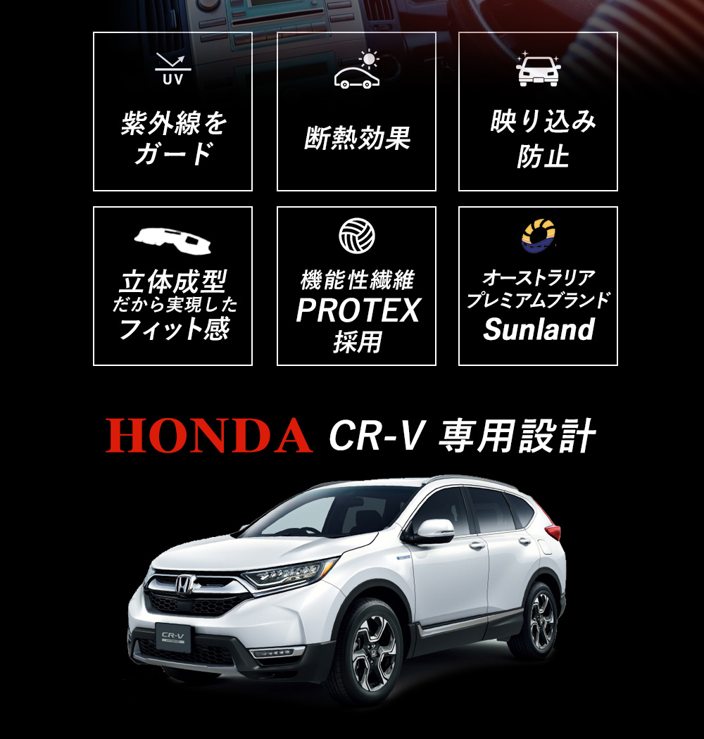 Sunland サンランド ダッシュボードマット CX-5 CX-8 マツダ CX-5 KF系 CX-8 KG系 HUD専用 Sunland ダッシュボード