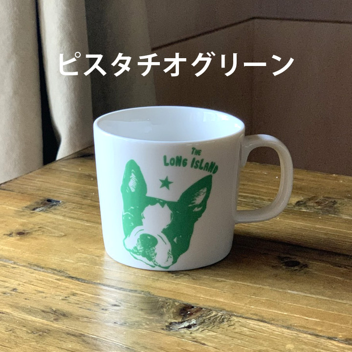 フレンチブルドック マグカップ 陶器 食器 フレブル 犬 かわいい おしゃれ イヌ 雑貨 アウトレット ビックフェイス おしゃれ 食器 陶器 カップ 日本製｜longisland｜03