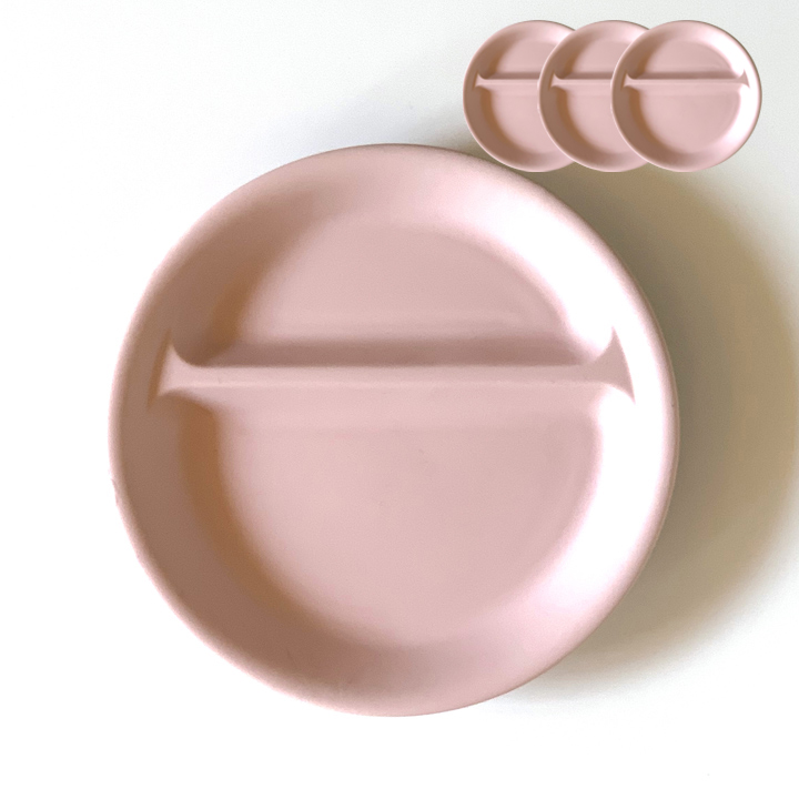 送料無料 3枚セット ランチプレート 丸 / 四角 全15color 陶器 子供 食器 おしゃれ お皿 仕切り皿 仕切りプレート 皿 仕切り 取り皿 美濃焼き 日本製 食洗機対応 | ブランド登録なし | 09
