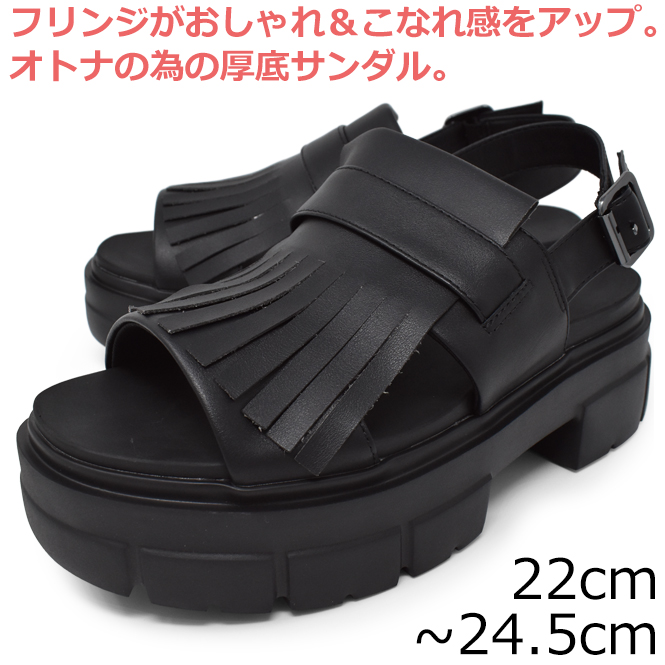 り*ご様 ASICS ブラック サンダル 中ヒール ペダラ ヒールサンダル 2E 5．0cmヒール | ASICS WALKING