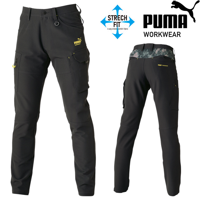 作業ウェアPUMA カーゴパンツ メンズ 作業着 作業服 作業ズボン PUMA WORKWEAR プ...