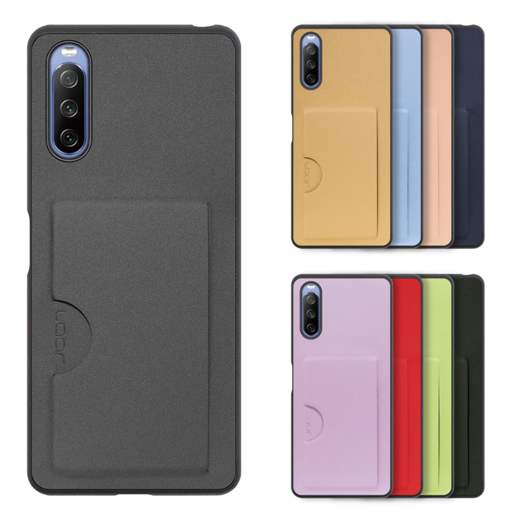 Xperia 10 VII VI 5V 10V 1V  5IV 10IV 1IV PRO-I 1 5 10 V III Lite 1 5 II 背面ケース カード収納 ポケット スマホケース エクスペリア ケース カバー | LooCo | 03