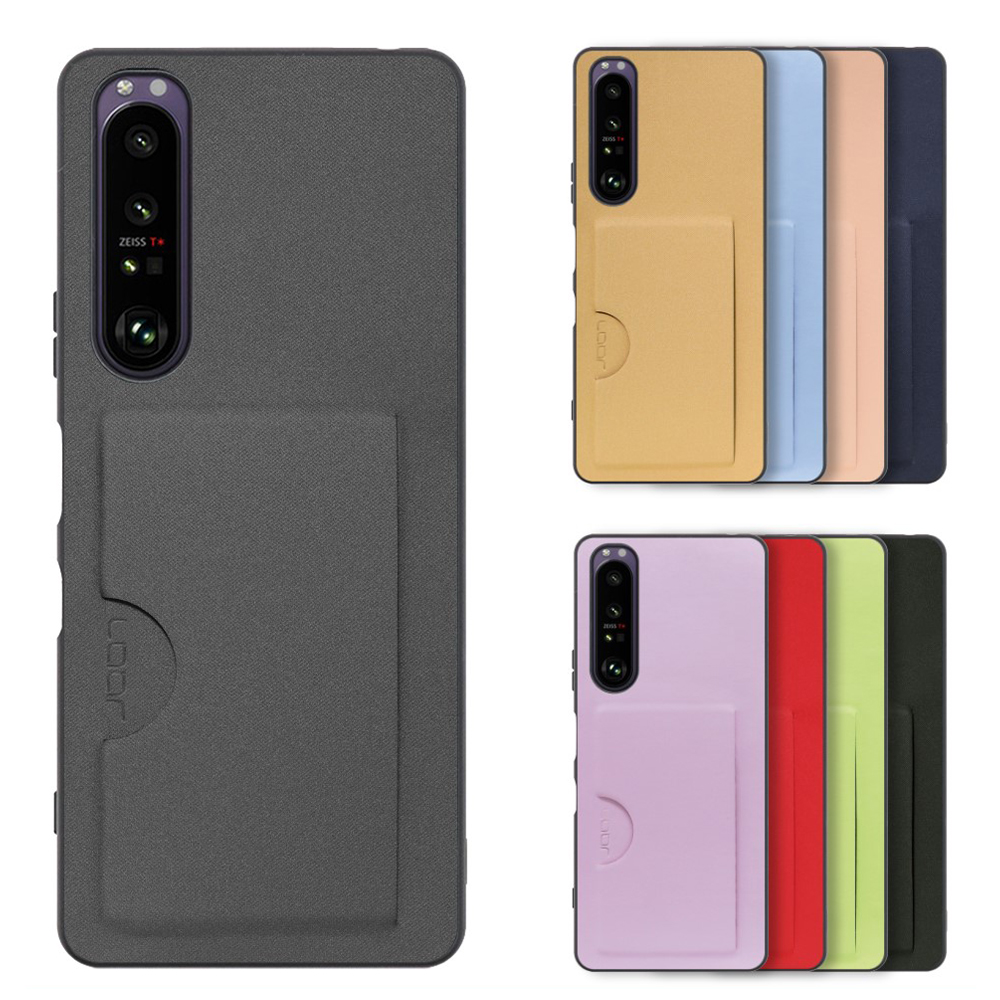 Xperia 10 VII VI 5V 10V 1V  5IV 10IV 1IV PRO-I 1 5 10 V III Lite 1 5 II 背面ケース カード収納 ポケット スマホケース エクスペリア ケース カバー | LooCo | 10
