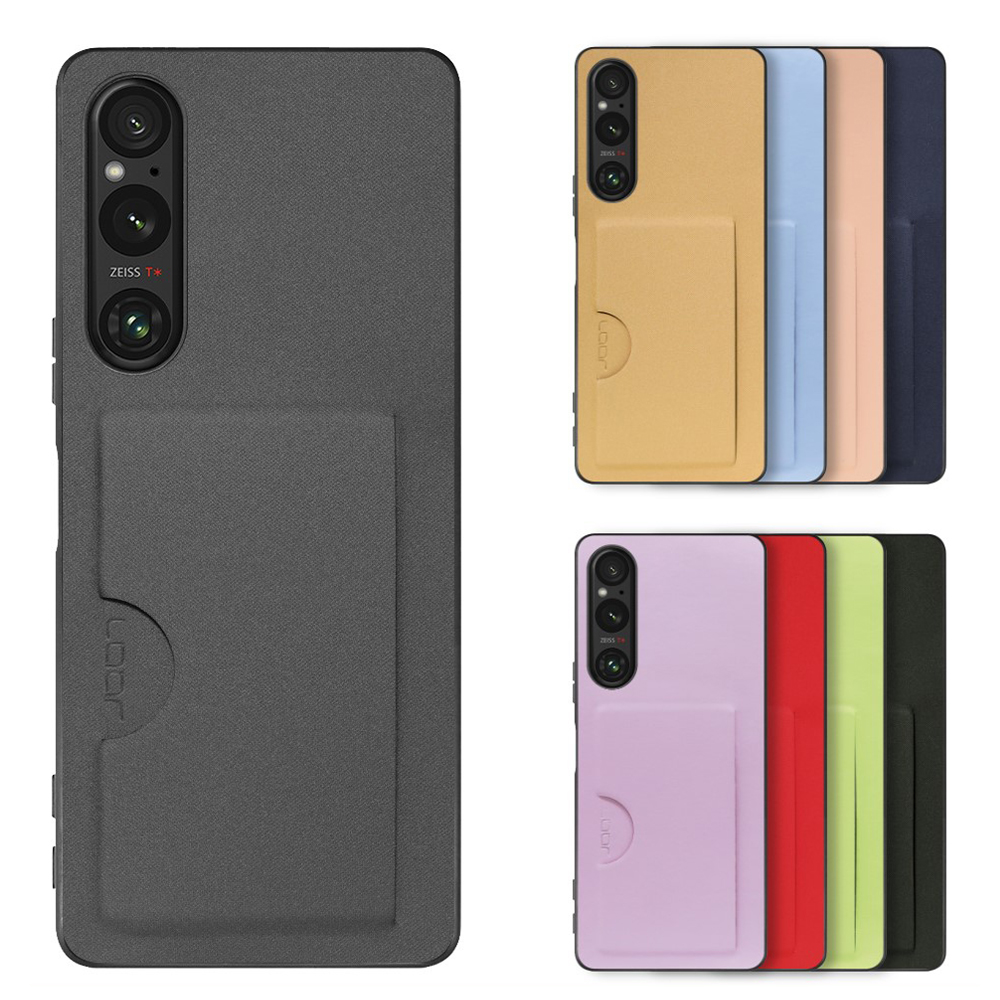 Xperia 10 VII VI 5V 10V 1V  5IV 10IV 1IV PRO-I 1 5 10 V III Lite 1 5 II 背面ケース カード収納 ポケット スマホケース エクスペリア ケース カバー | LooCo | 08