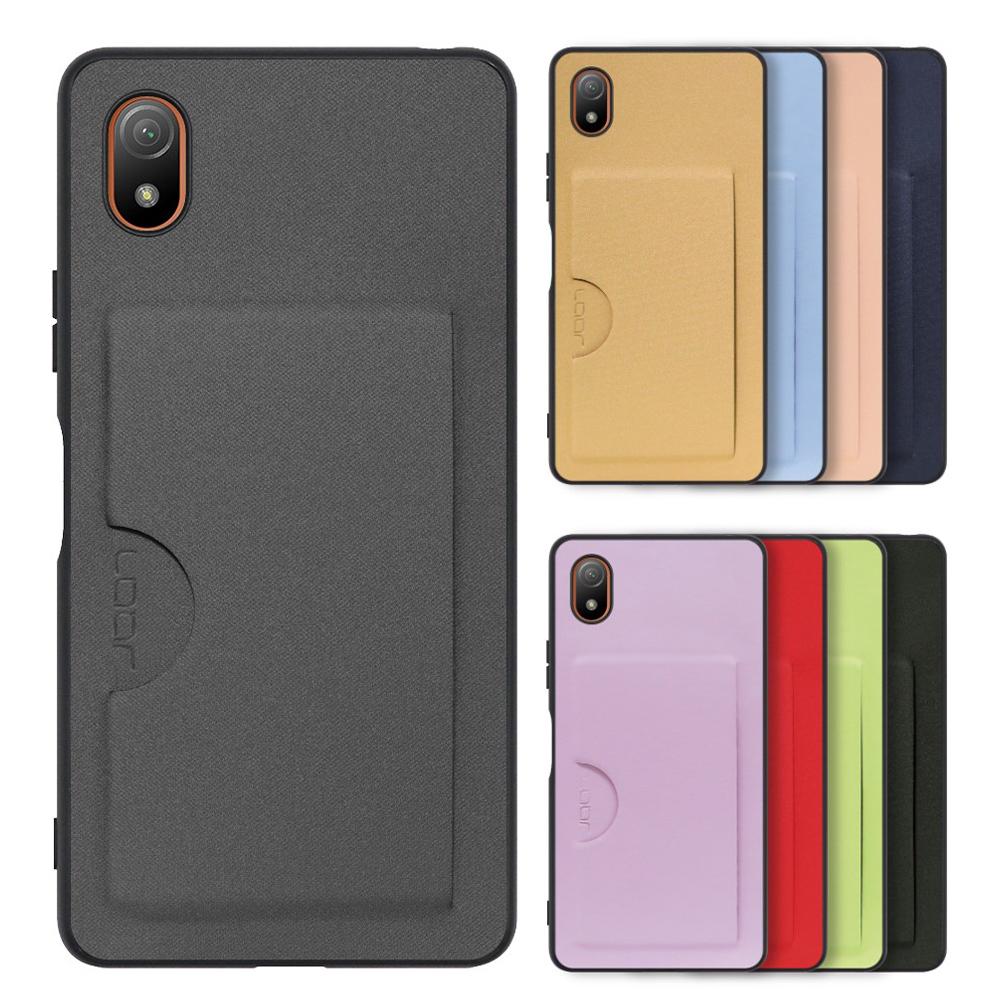 Xperia 10 VII VI 5V 10V 1V  5IV 10IV 1IV PRO-I 1 5 10 V III Lite 1 5 II 背面ケース カード収納 ポケット スマホケース エクスペリア ケース カバー | LooCo | 12