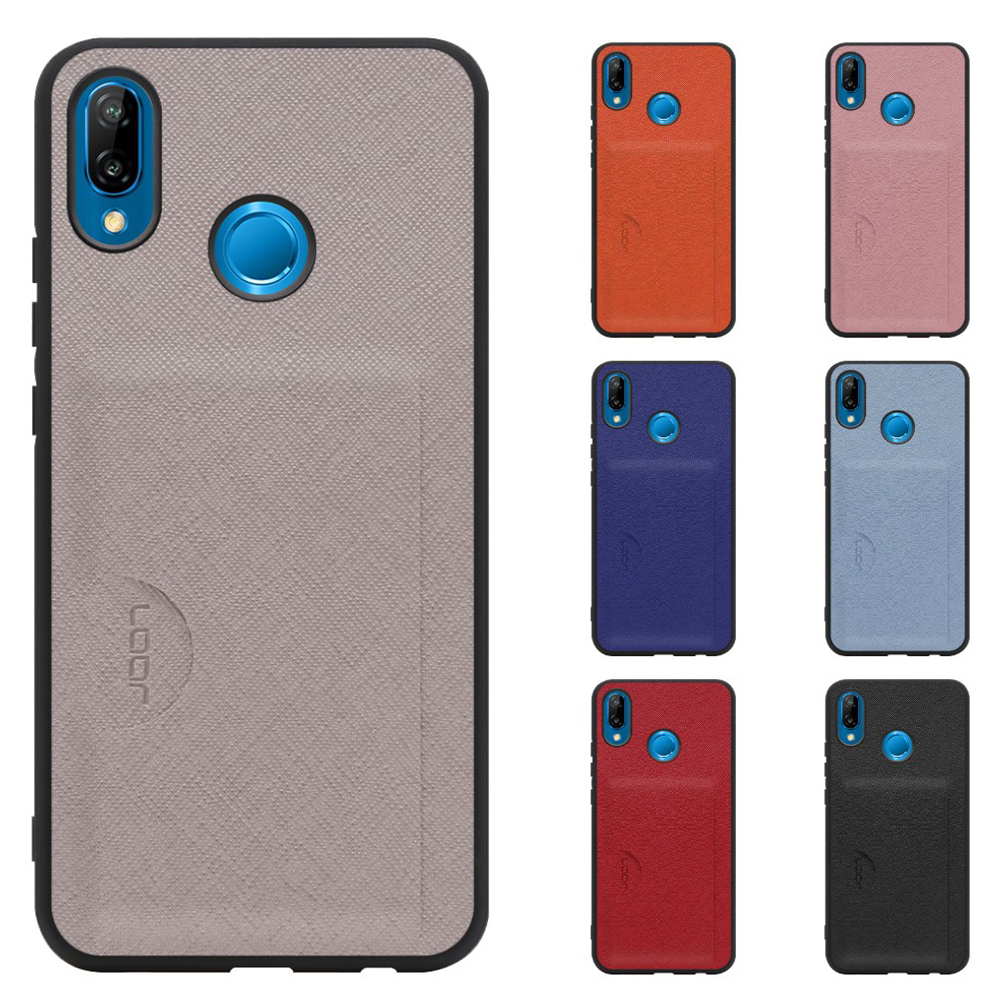 Huawei NOVA 5T スマートフォン ブルー ケース付き LooCo HUAWEI nova 5T 背面 ケース P30 lite Premium カバー Mate 30