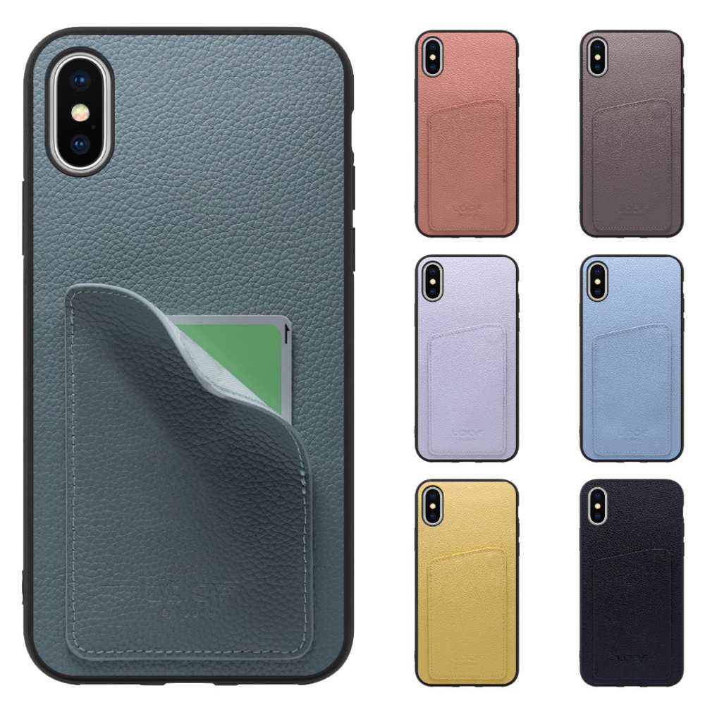 LooCo INVISIBLE CARD CASE-SHELL iPhone 17e 17 Air 16e 16 15 14 Pro
