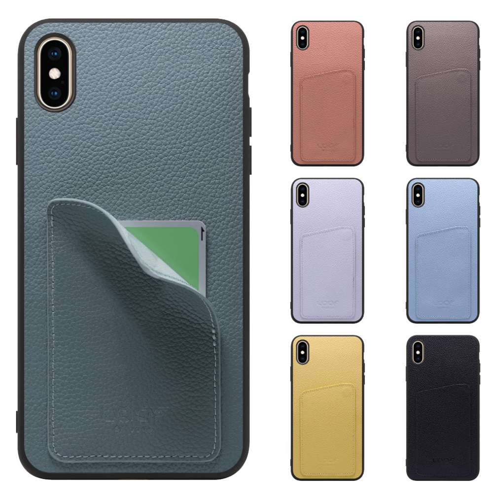 LooCo INVISIBLE CARD CASE-SHELL iPhone 17e 17 Air 16e 16 15 14 Pro